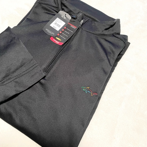 NWT Greg Norman Golf Performance 1/4-Zip Mock Pullover - Picture 11 of 11